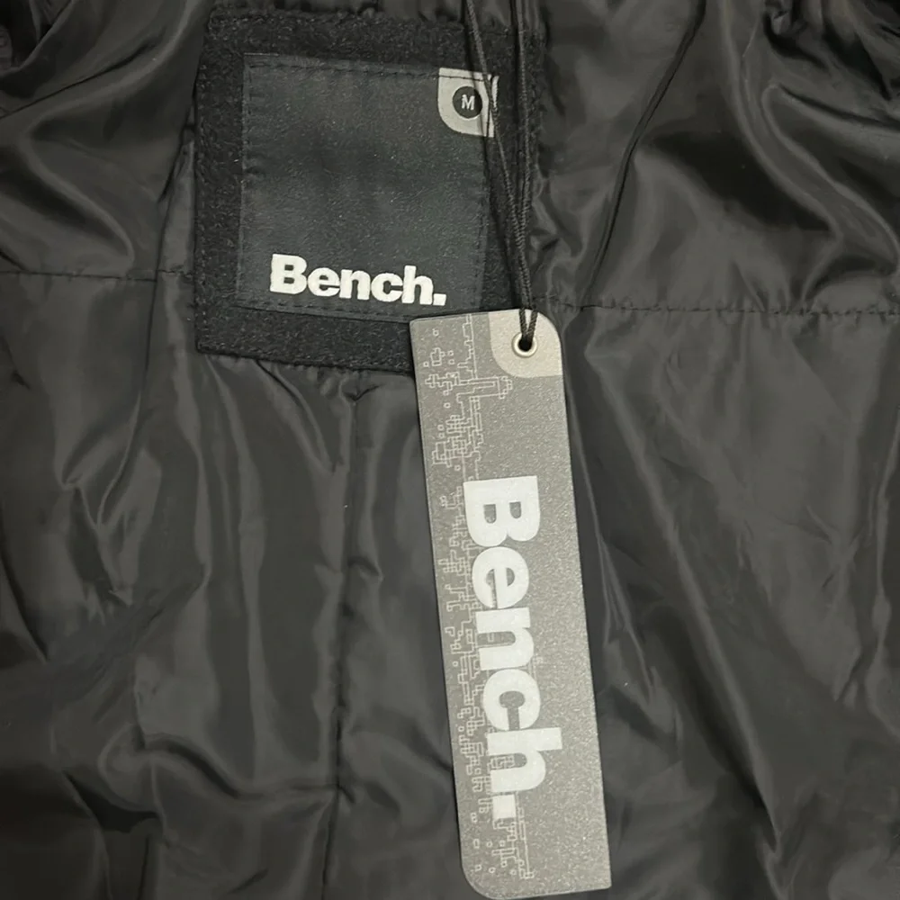 Bench Charcoal Hooded Toggle Jacket